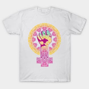 Feminist Symbol T-Shirt Support Feminism T-Shirt